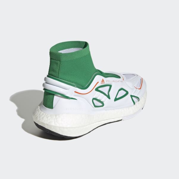 Adidas By Stella Mccartney Ultraboost 22 Chaussures De Course Vert Chaud