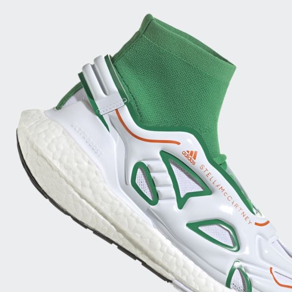 Adidas By Stella Mccartney Ultraboost 22 Chaussures De Course Vert Chaud