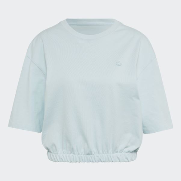 Tee Shirt Adicolor Contempo Bleu Adidas