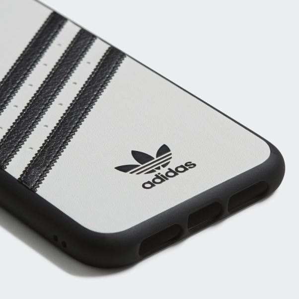 Adidas Blanc Chaud Ou Coque Moulée Pu Pour Iphone 11