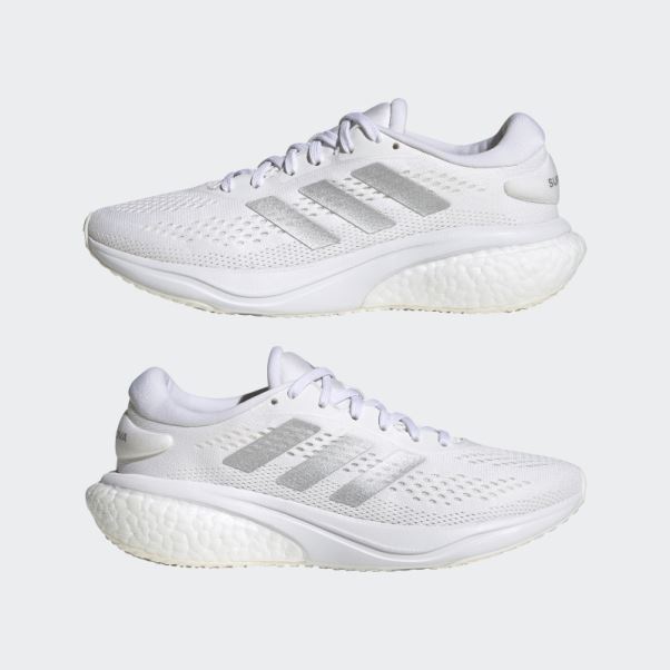 Adidas Supernova 2 Chaussures De Course Argent