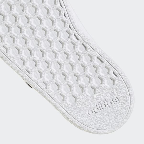 Chaussures à Crochets Et Boucles Grand Court Lifestyle Adidas Noir