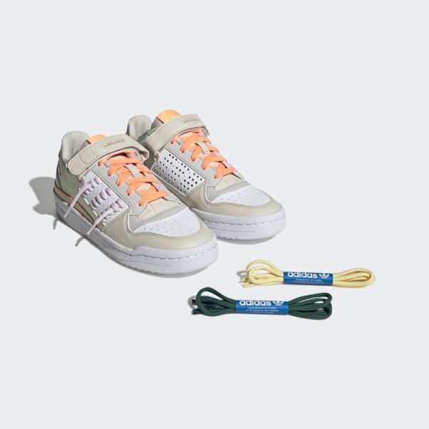 Chaussures Adidas Forum Low Grises