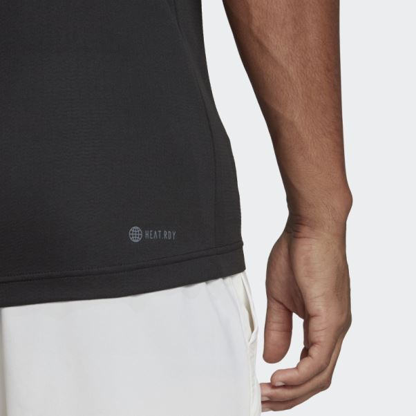 Polo De Tennis Freelift Adidas Noir