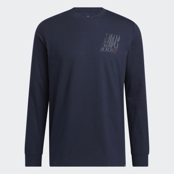 T-shirt à Manches Longues Adidas Ink Dynamic Sport Graphique