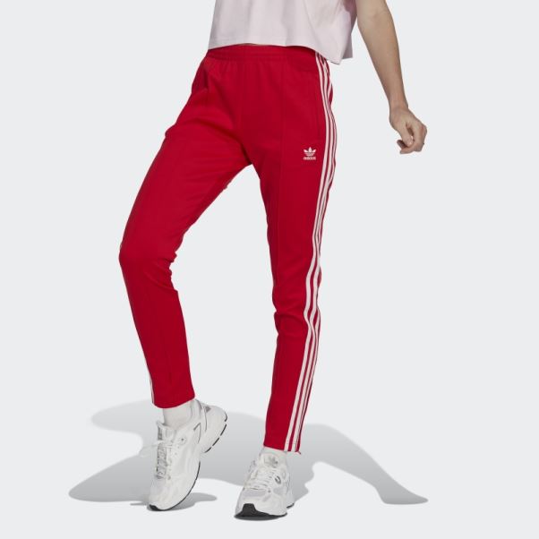 Pantalon De Survêtement Adicolor Sst Scarlet Adidas