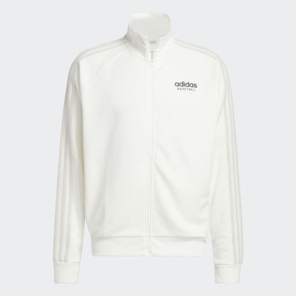 Veste De Basketball Adidas Select Blanche