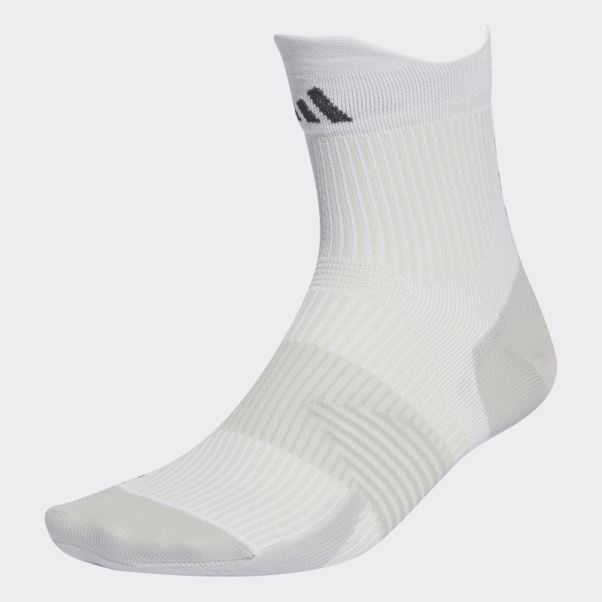 Chaussettes Running Adizero Heat.rdy Blanches Adidas