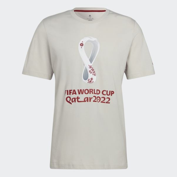 T-shirt Graphique Adidas Coupe Du Monde Fifa 2022 Talc