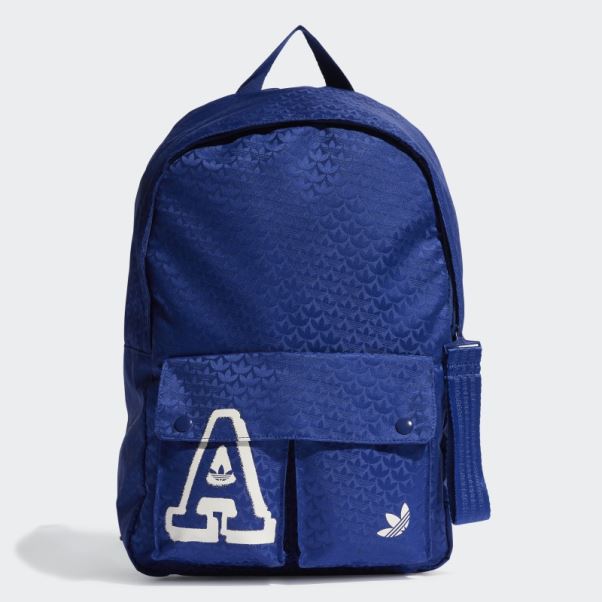 Sac à Dos Monogram Jacquard Trèfle Adidas Victoire Bleu