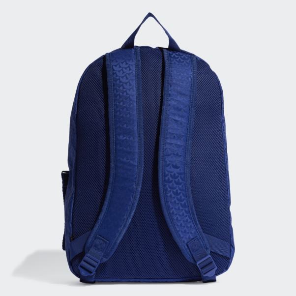 Sac à Dos Monogram Jacquard Trèfle Adidas Victoire Bleu