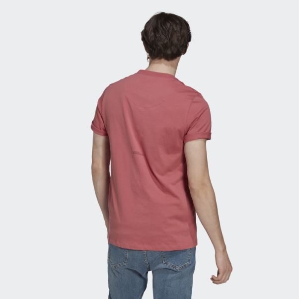 Adidas T-shirt Classique Rouge