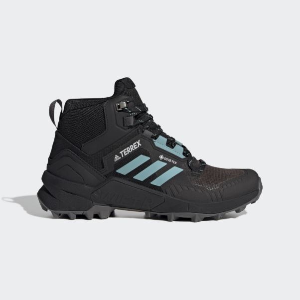 Chaussures De Randonnée Terrex Swift R3 Mid Gore-tex Adidas Noir