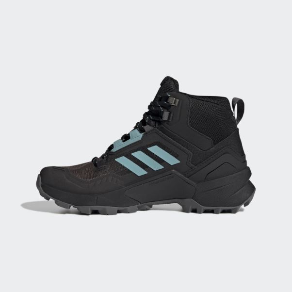 Chaussures De Randonnée Terrex Swift R3 Mid Gore-tex Adidas Noir