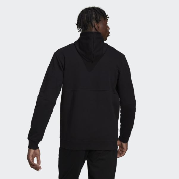 Adidas Sweat à Capuche Zippé Essentials4gameday Noir