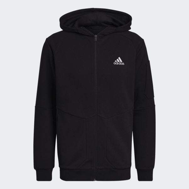 Adidas Sweat à Capuche Zippé Essentials4gameday Noir