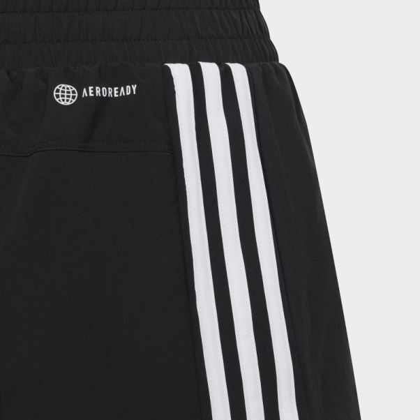 Short Aeroready 3 Bandes Essentials Noir Adidas