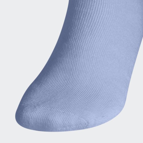 Adidas Bleu Aube Trèfle Crew Chaussettes 6 Paires
