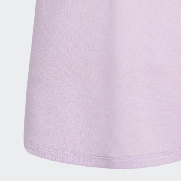 Polo De Golf Sans Manches Heat.rdy Lilas Adidas