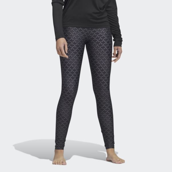 Collants Fcw Monogramme Originals Adidas Noir