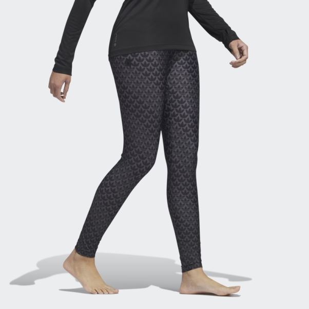 Collants Fcw Monogramme Originals Adidas Noir