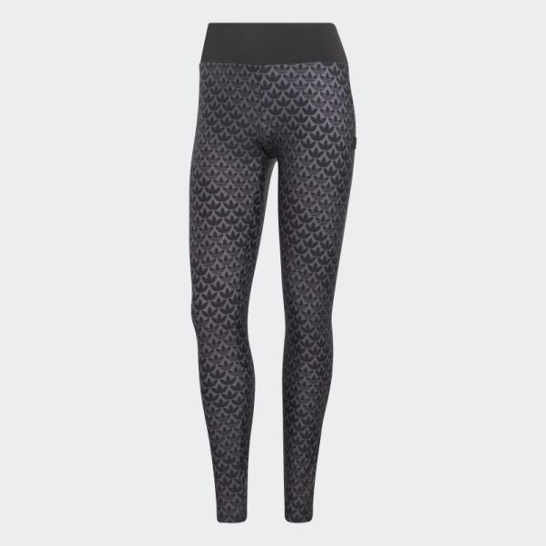 Collants Fcw Monogramme Originals Adidas Noir