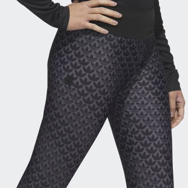 Collants Fcw Monogramme Originals Adidas Noir