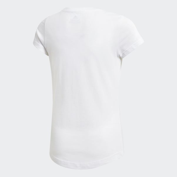 Adidas T-shirt Graphique Blanc Chaud