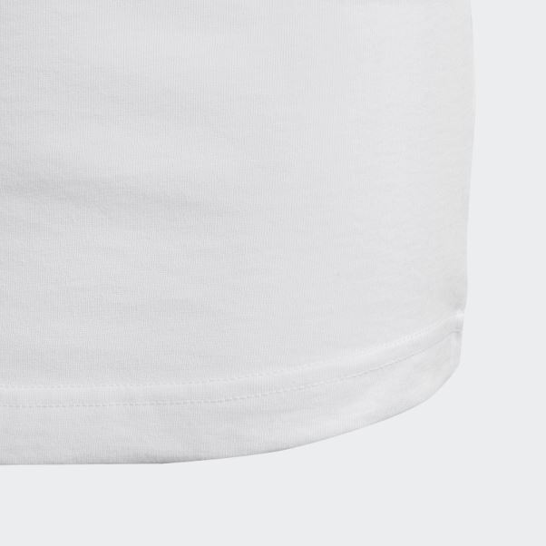 Adidas T-shirt Graphique Blanc Chaud