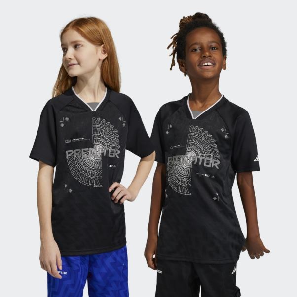 Maillot Prédateur Adidas Inspiré Du Football Noir