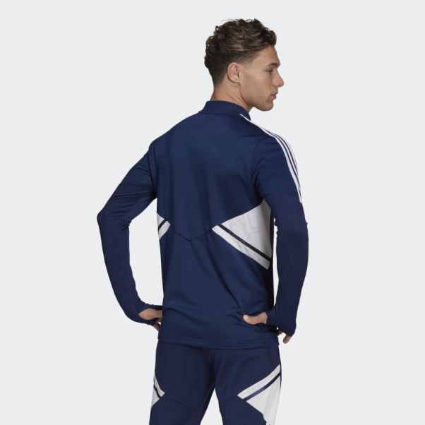 Adidas Condivo 22 Training Top Bleu Marine