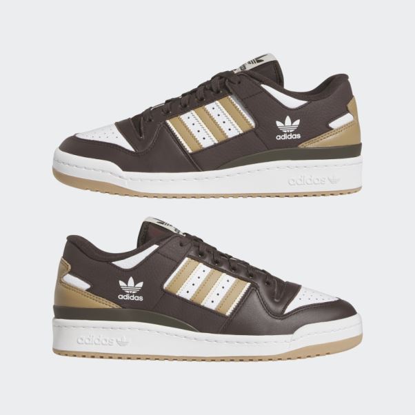 Adidas Forum 84 Low Adv Chaussures Marron Foncé