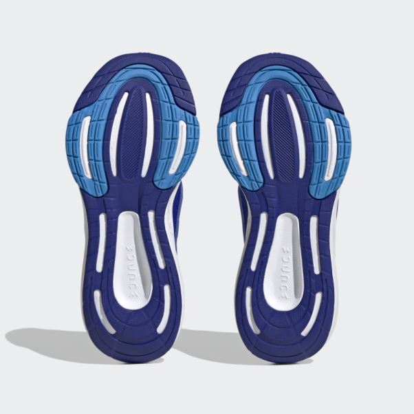 Adidas Ultrabounce Sport Chaussures De Course à Lacets Bleu