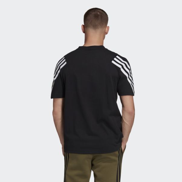 T-shirt à 3 Bandes Adidas Sportswear Future Icons Noir
