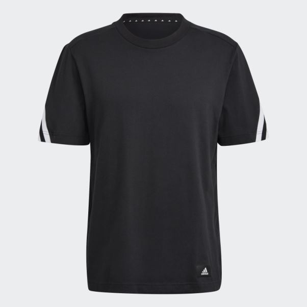 T-shirt à 3 Bandes Adidas Sportswear Future Icons Noir