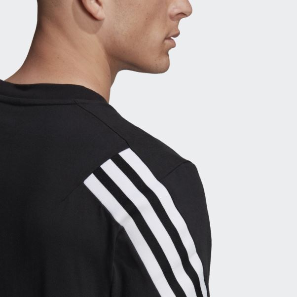 T-shirt à 3 Bandes Adidas Sportswear Future Icons Noir