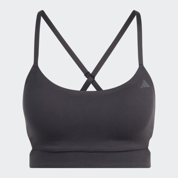 Soutien-gorge Long Adidas Yoga Studio Light-support Noir
