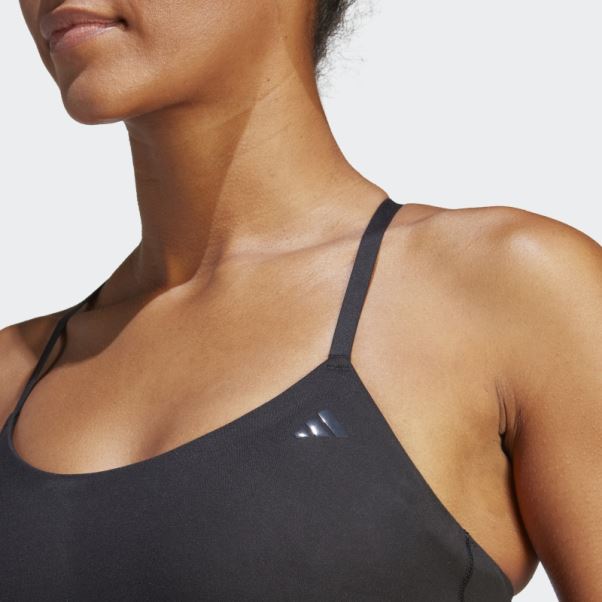 Soutien-gorge Long Adidas Yoga Studio Light-support Noir