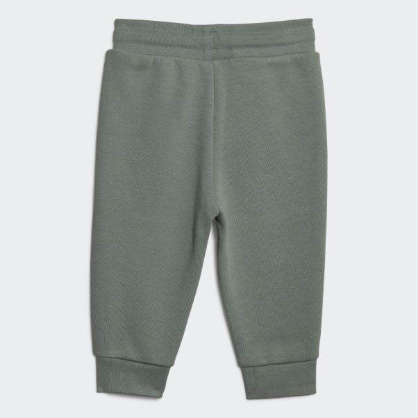 Adicolor Sweat à Capuche Ensemble Adidas Argent Vert
