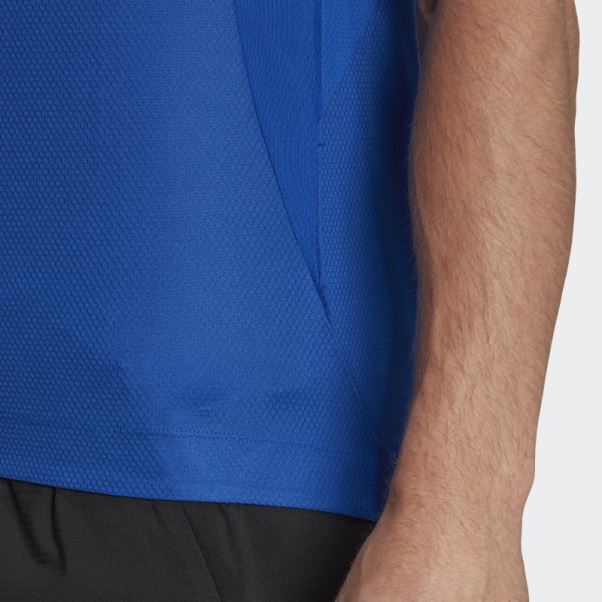 Débardeur D'entraînement Hiit Spin Bleu Royal Adidas