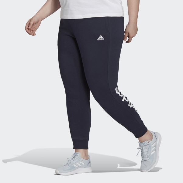 Pantalon à Logo En Molleton Essentials (taille Plus) Adidas Ink