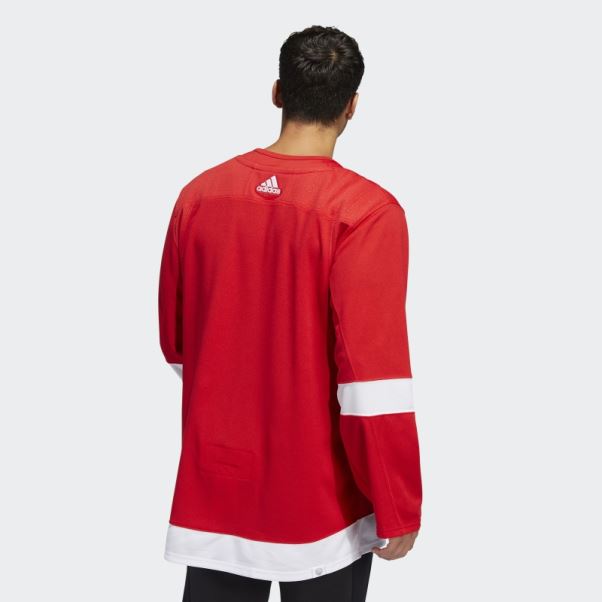 Maillot Red Wings Domicile Authentique Rouge Adidas