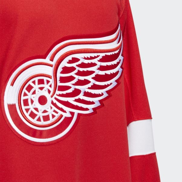 Maillot Red Wings Domicile Authentique Rouge Adidas