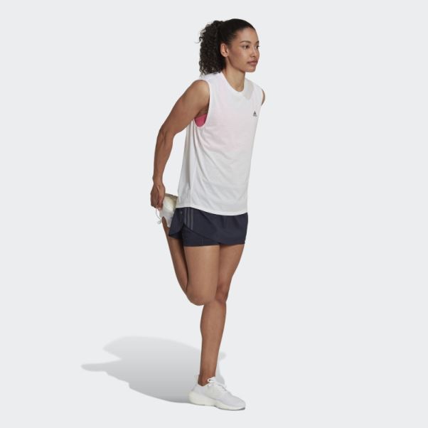 Adidas Run Icon 3-stripes Running Jupe-short Encre