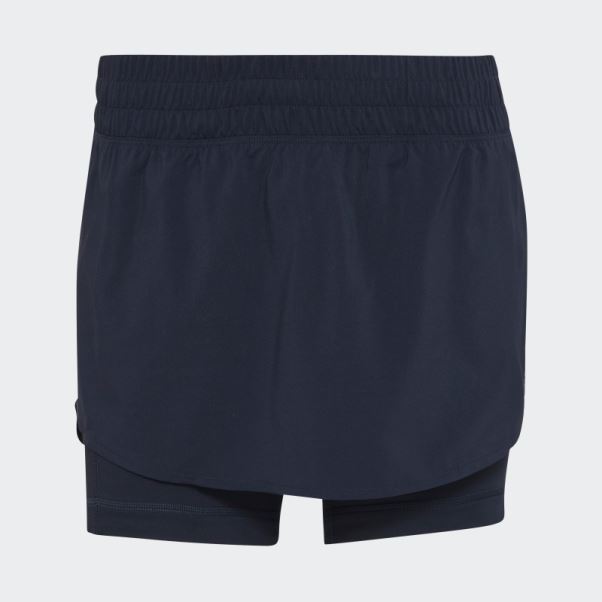 Adidas Run Icon 3-stripes Running Jupe-short Encre