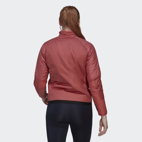 Adidas Veste Isolante Multi-synthétique Rouge Terrex