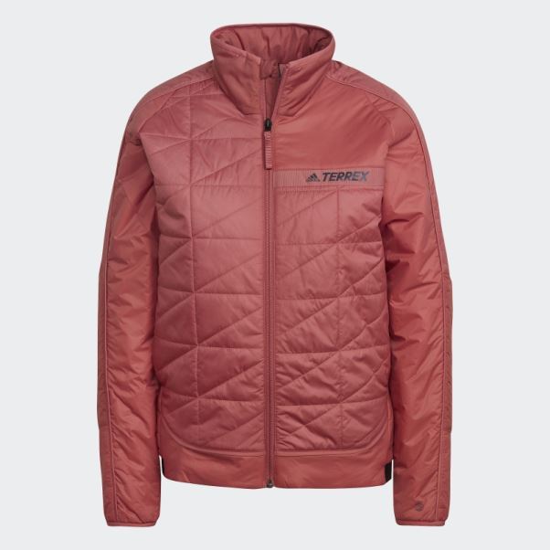 Adidas Veste Isolante Multi-synthétique Rouge Terrex