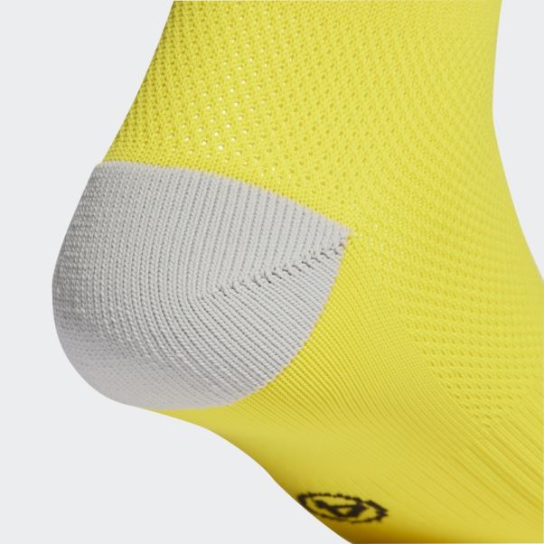 Milano 23 Chaussettes Adidas Jaune