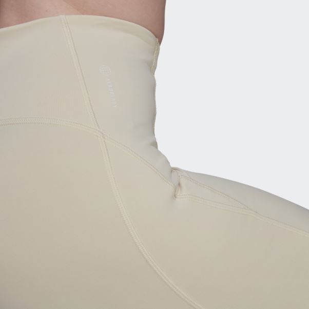 Collants D'entrainement Hyperglam Blanc Adidas