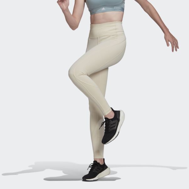 Collant D'entrainement Hyperglam Adidas Blanc
